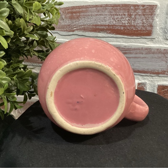 Ceramic crafted coffee tea beverages mug cup - beautiful pinkish whiteish color - Picture 6 of 8